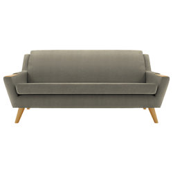 G Plan Vintage The Fifty Five Large 3 Seater Sofa Bobble Ash
